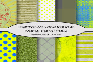 Chartreuse Backgrounds: A Digital Paper Pack