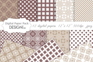 Damask Digital Paper Pack, Patterns: A Practical Resource for Professional Design Projects
