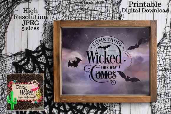 Halloween Printable Wall Art That Works Everywhere