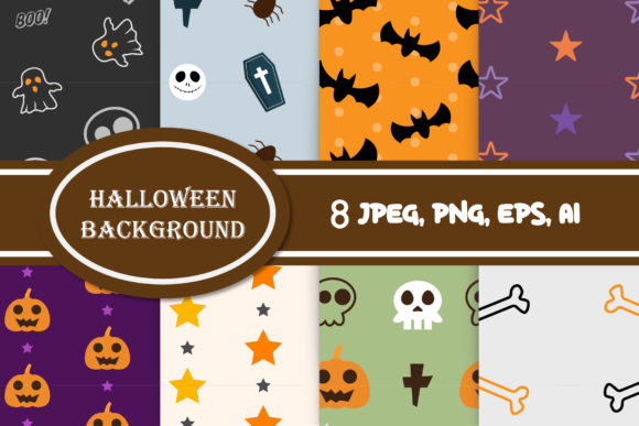 Halloween Seamless for Digital Paper: A Creative Asset That Transforms DIY Projects