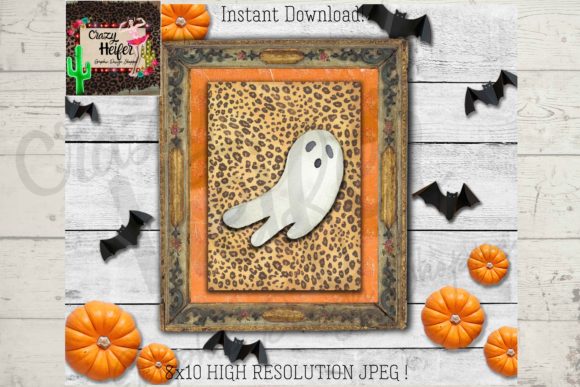 Leopard Ghost Halloween JPEG: Design Guide