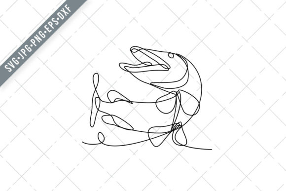 Muskellunge SVG: Art for Creators and Entrepreneurs
