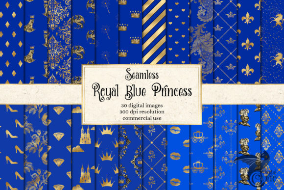 Royal Blue and Gold Leopard Digital Paper: What to Know Before You Buy