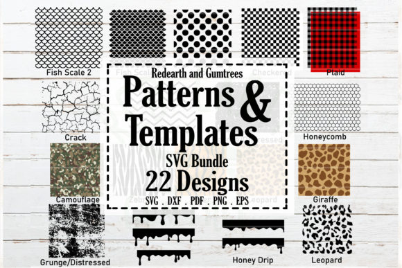 Unlock Creative Precision with a Patterns and Stencil Template Bundle
